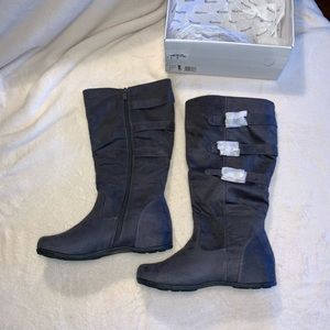 Suede Boots